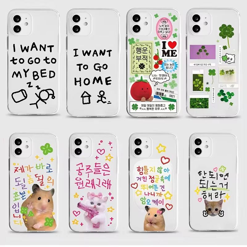Phone Cases Cute Iphone 14 - Korean Ins Cute Four Leaf Clover
