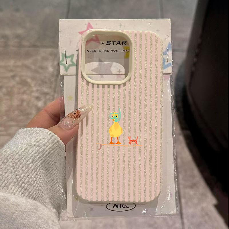 Phone Cases Yellow - Striped Diving Yellow Duck Phone Case