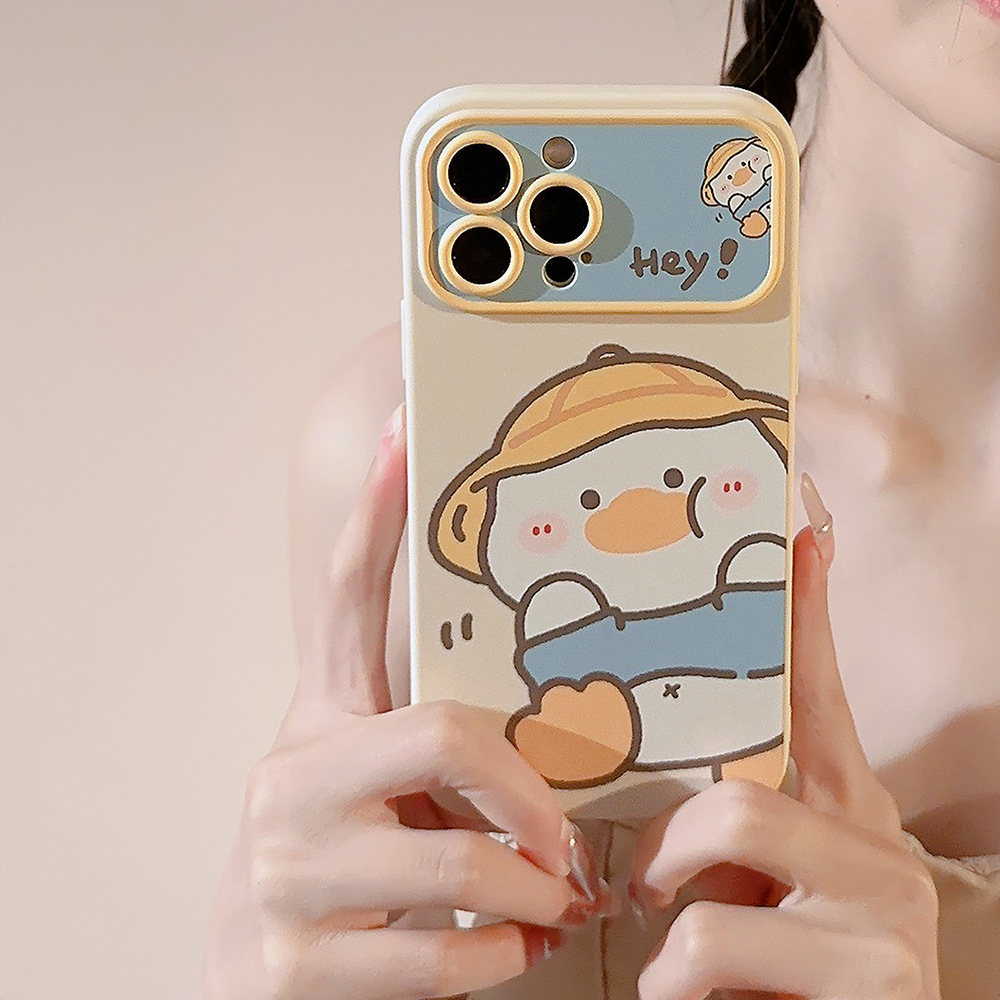 Phone Cases Yellow - Korean Cartoon Yellow Duck Phone Case