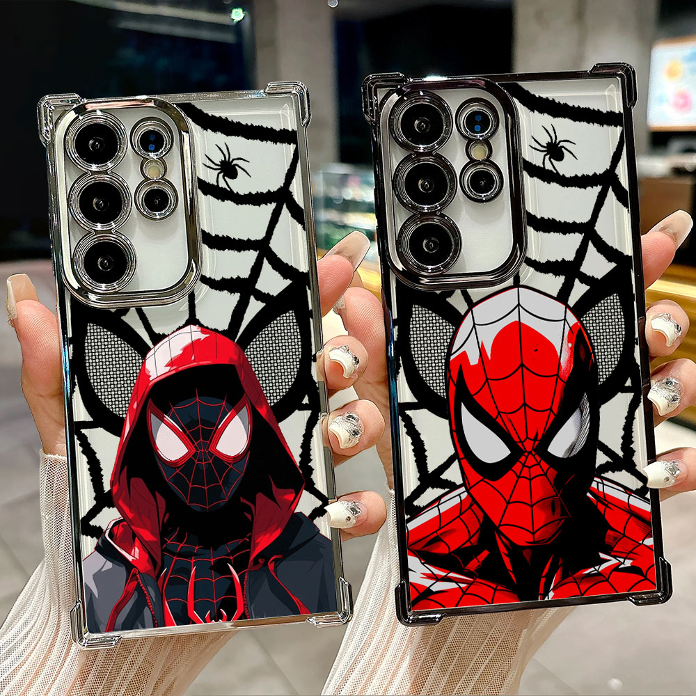 Phone Cases For Samsung Galaxy - Spiderman Miles Morales Heroes Case For