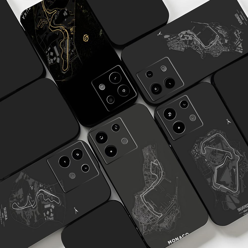 Phone Cases Xiaomi 14 - F1 Race Track Print Phone Case
