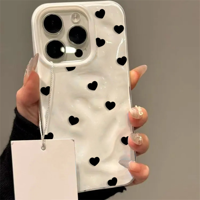 Aesthetic Cute Black Heart Sho - огляд і ціна Phone Cases Cute Iphone 14