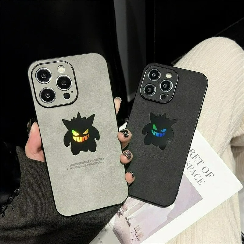 Cartoon Anime Gengar Leather T - огляд і ціна Phone Cases Mous