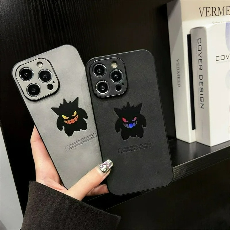 Cartoon Anime Gengar Leather T - огляд і ціна Phone Cases Mous