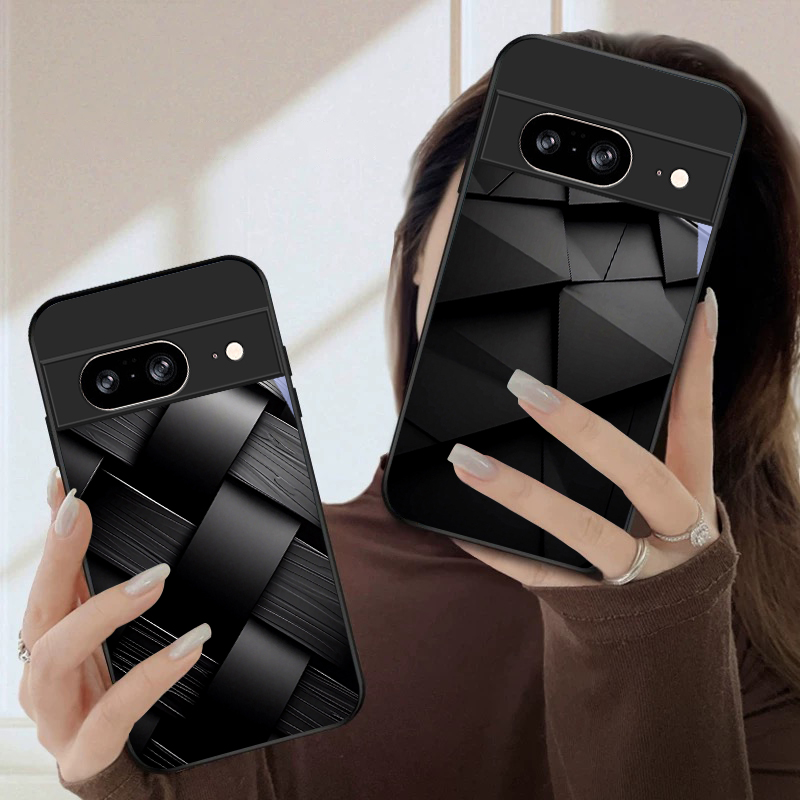 Dark geometric texture For Goo - огляд і ціна Phone Cases Google Pixel 7