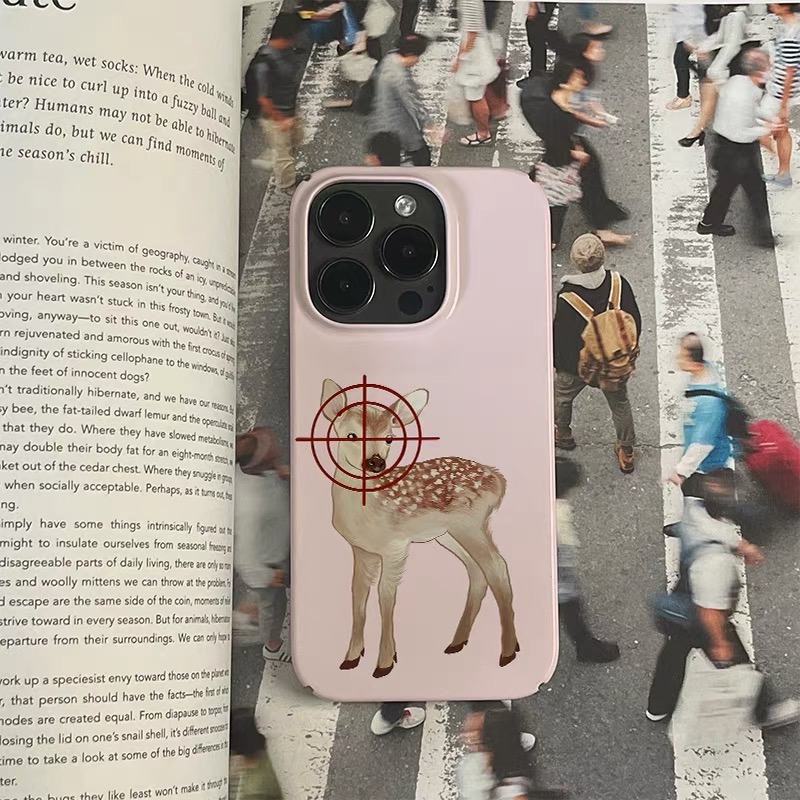 Ins Pink Target Deer Art Phone - огляд і ціна Phone Cases Target