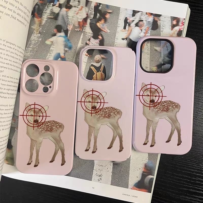 Ins Pink Target Deer Art Phone - огляд і ціна Phone Cases Target