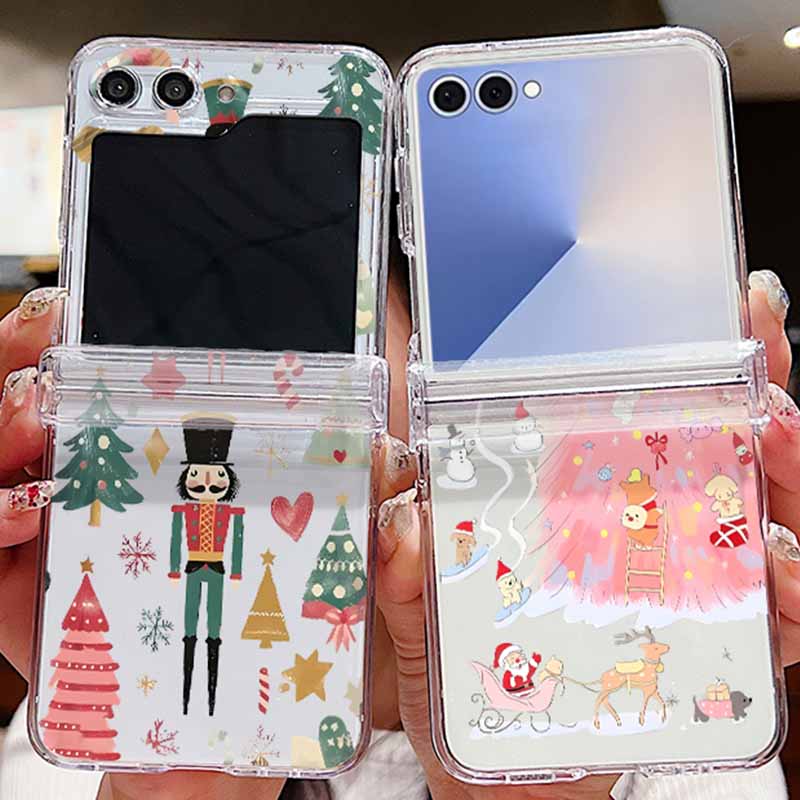 Christmas Tree Elk Pattern Cle - огляд і ціна Phone Cases Z Fold 4
