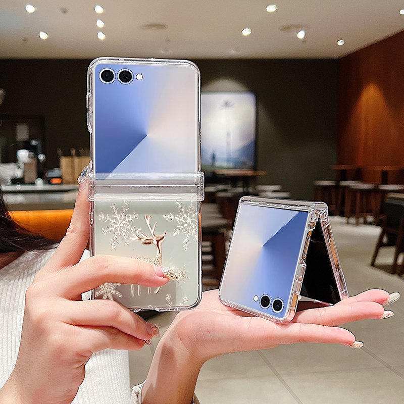 Christmas Tree Elk Pattern Cle - огляд і ціна Phone Cases Z Fold 4