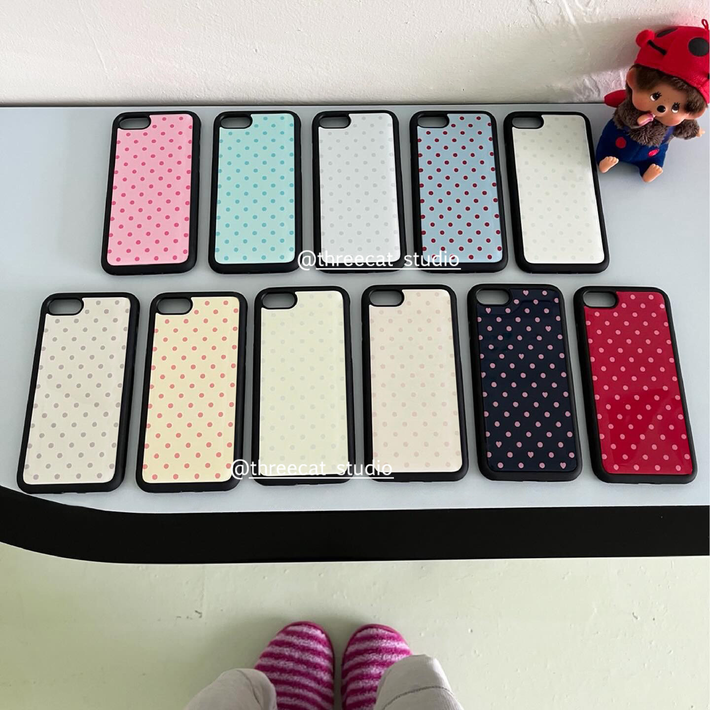 Korean Ins Colorful Polka Dots - огляд і ціна Phone Cases Polka Dot
