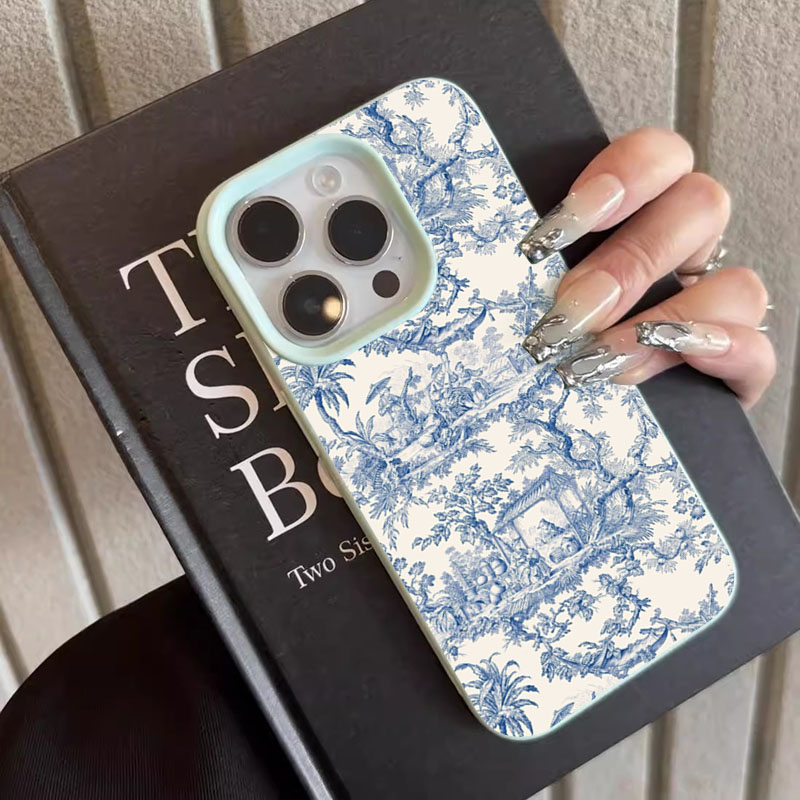 Fashion Blue White Porcelain P - огляд і ціна Phone Cases Trending