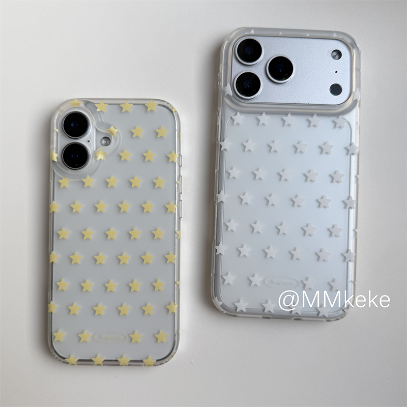 Korean Ins Yellow & White Star - огляд і ціна Phone Cases Yellow