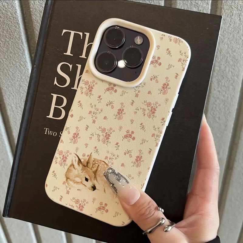 Cute Deer Full Floral Pattern  - огляд і ціна Phone Cases Mous