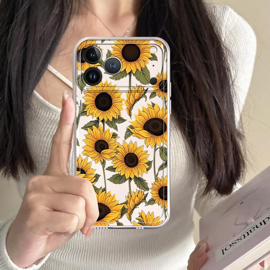 Cute Sunflower Pattern Case fo - огляд і ціна Phone Cases Cute Iphone 14