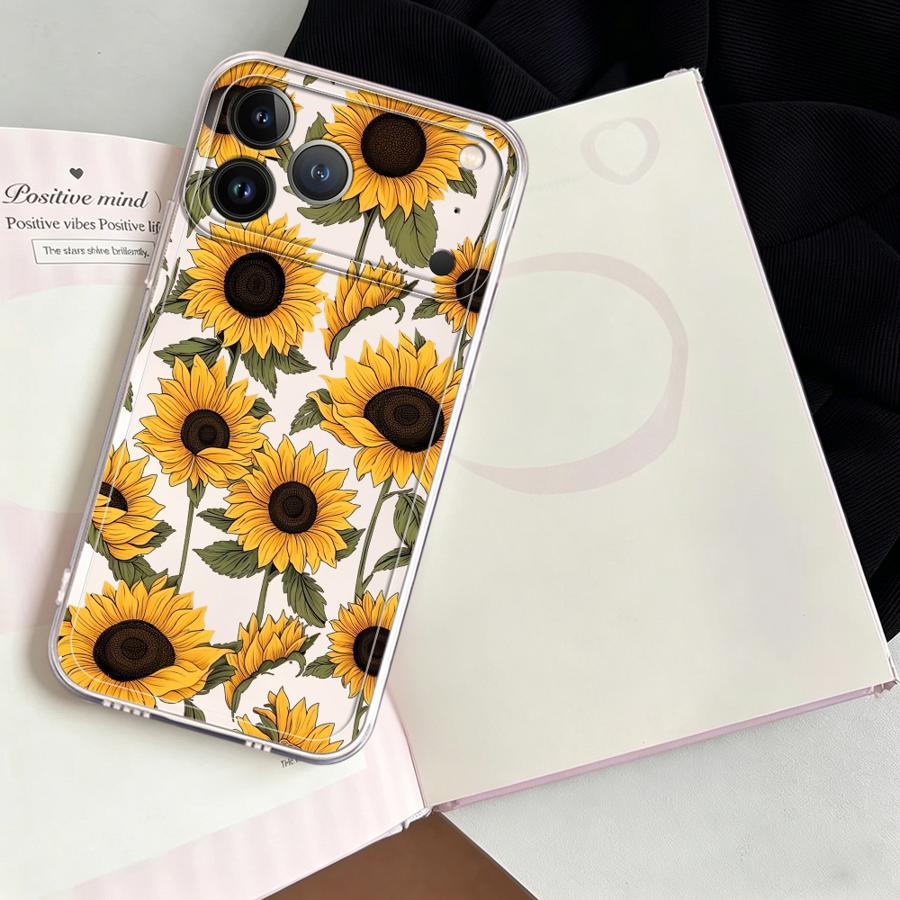 Cute Sunflower Pattern Case fo - огляд і ціна Phone Cases Cute Iphone 14
