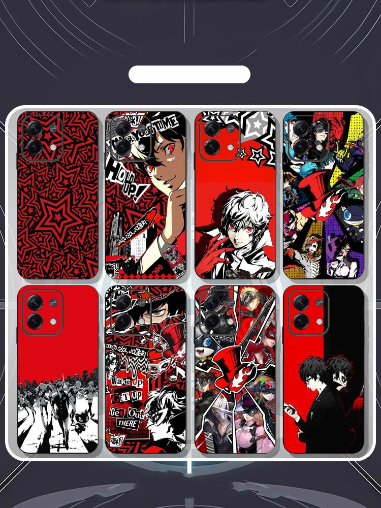 Persona 5 Joker hot game poste - огляд і ціна Phone Cases Xiaomi 14