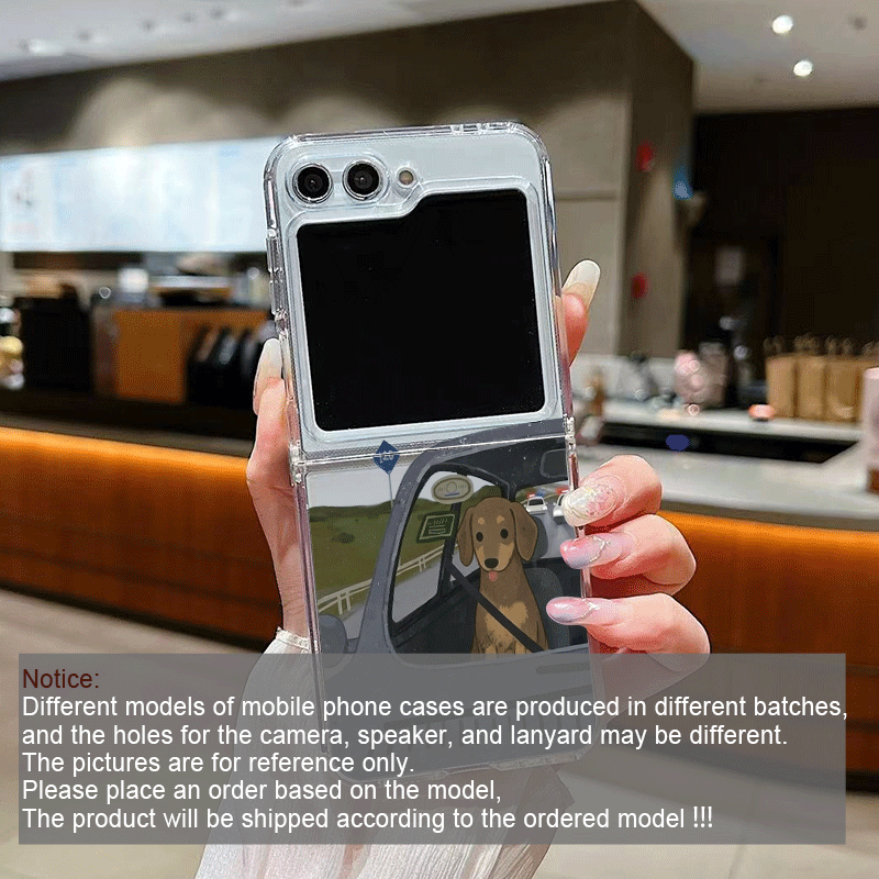 Funny Cartoon Driving Dog Tran - огляд і ціна Phone Cases Z Fold 4