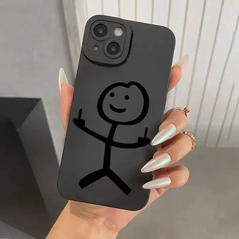 Cute Cartoon Matchman Matte Si - огляд і ціна Phone Cases Cute Iphone 14
