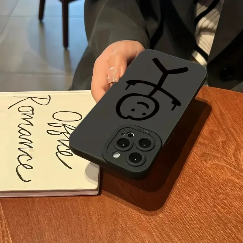 Cute Cartoon Matchman Matte Si - огляд і ціна Phone Cases Cute Iphone 14