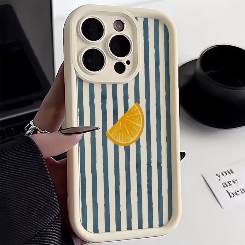 Striped Lemon Slice Pattern Ph - огляд і ціна Phone Cases Xiaomi 14