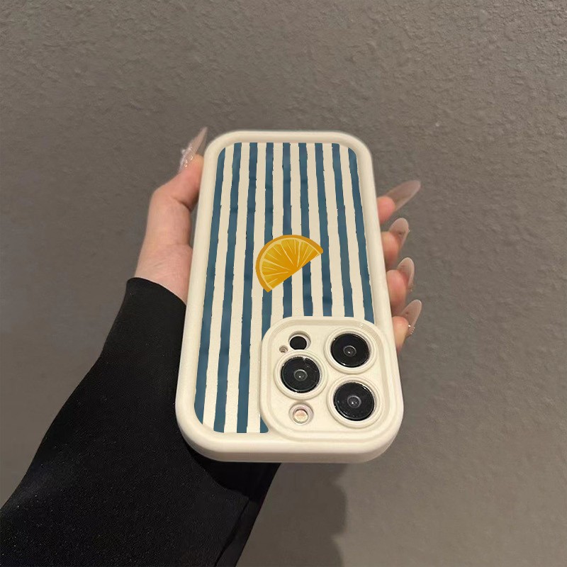 Striped Lemon Slice Pattern Ph - огляд і ціна Phone Cases Xiaomi 14