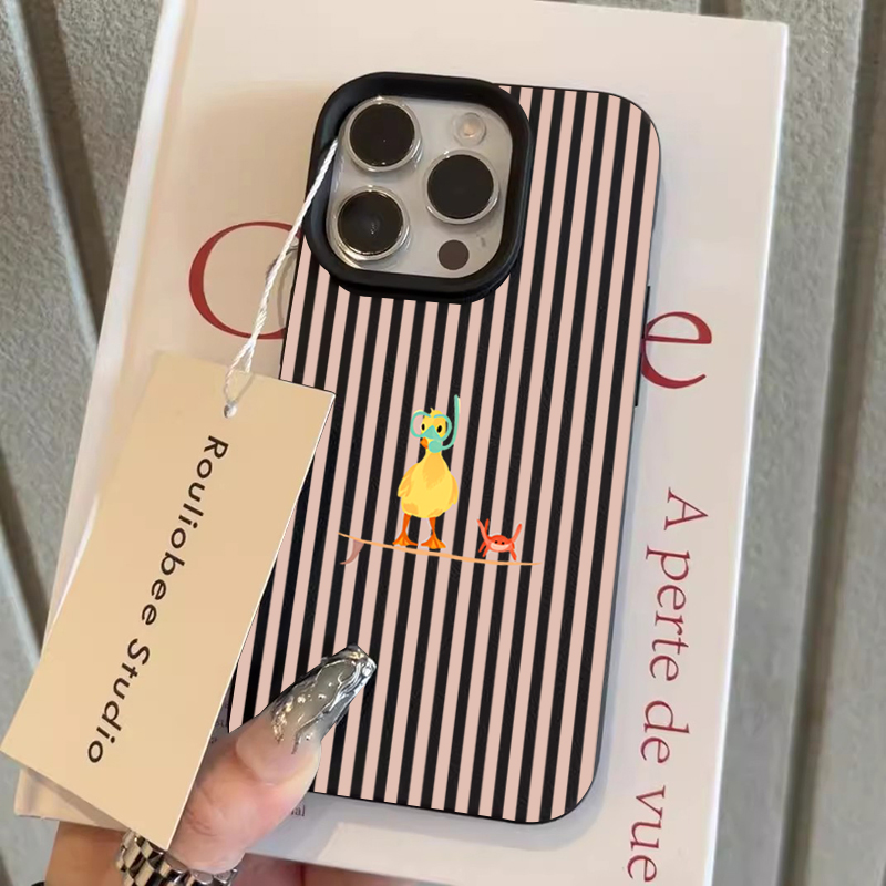 Striped Diving Yellow Duck Pho - огляд і ціна Phone Cases Yellow