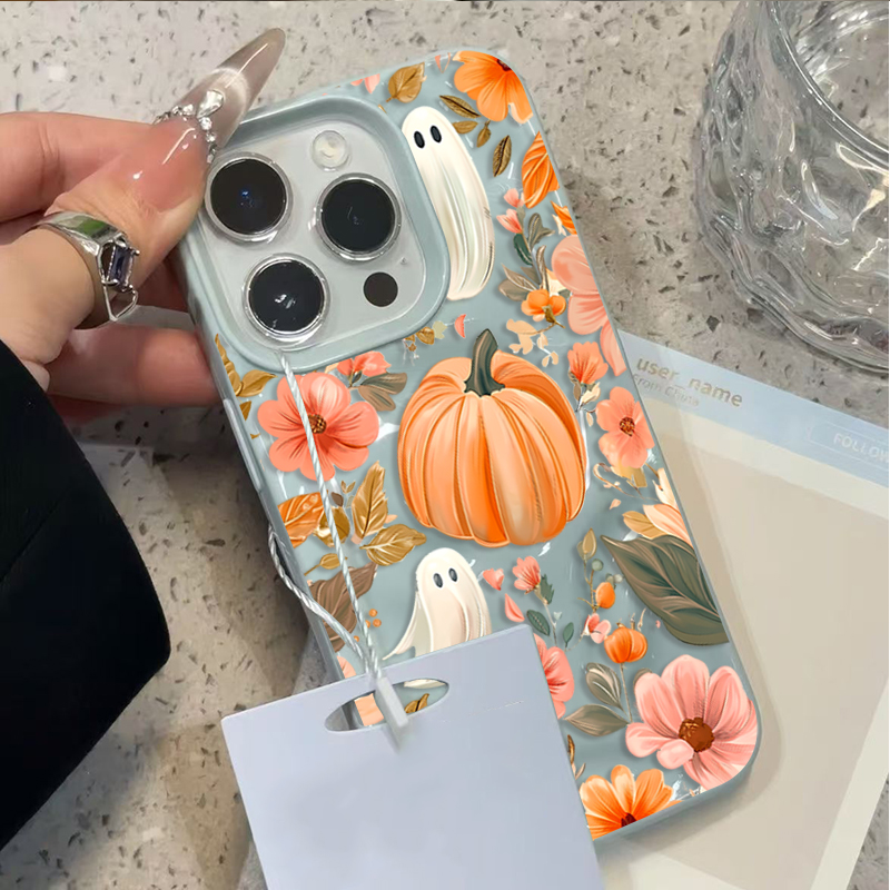Autumn Fall Cute Ghost Pumpkin - огляд і ціна Phone Cases Cute Iphone 14