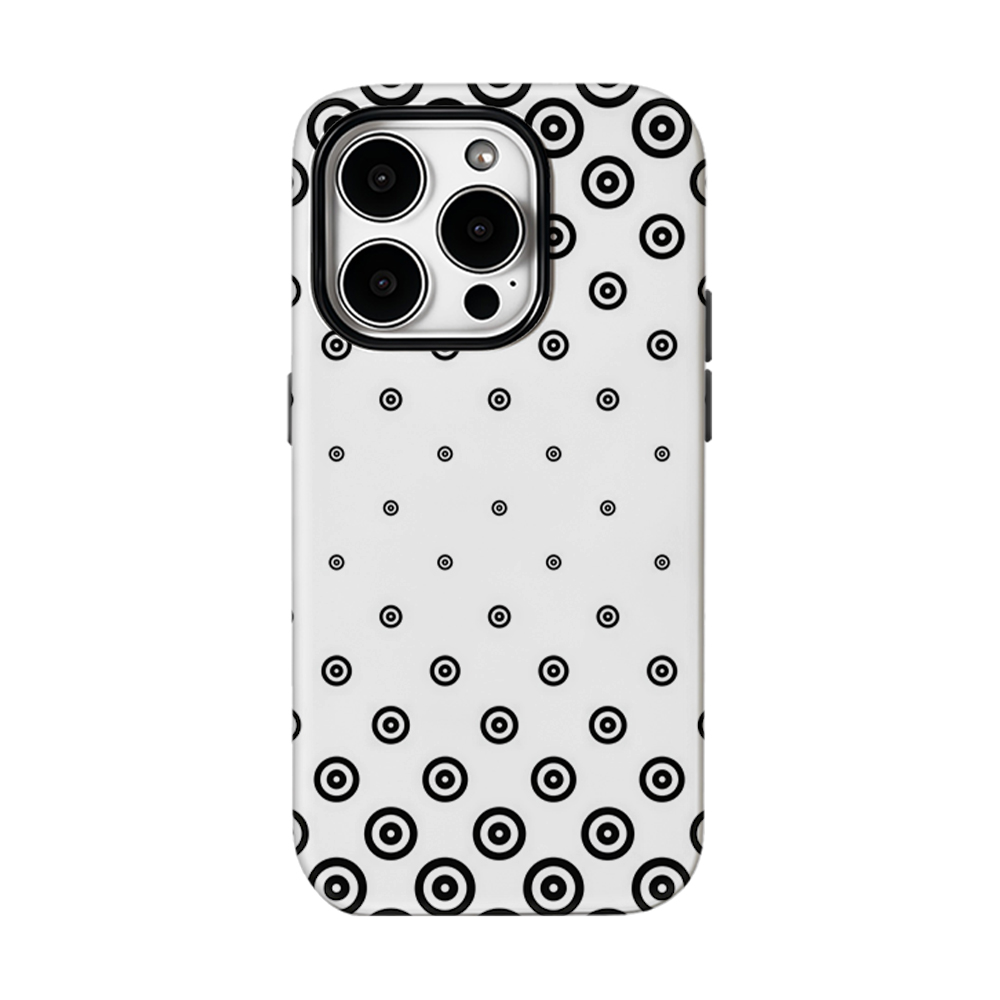 Black White Target Dot Phone C - огляд і ціна Phone Cases Target