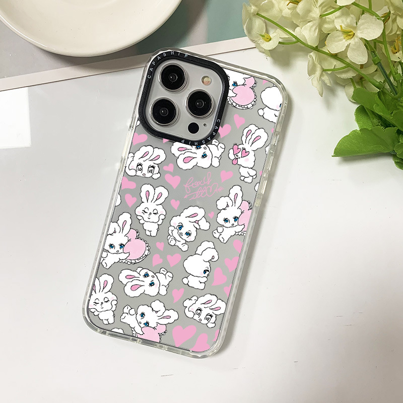 Cute Cartoon Love Rabbit Case  - огляд і ціна Phone Cases Best