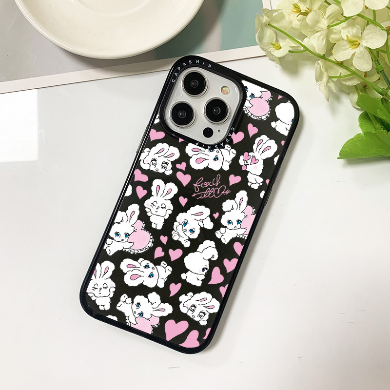 Cute Cartoon Love Rabbit Case  - огляд і ціна Phone Cases Best