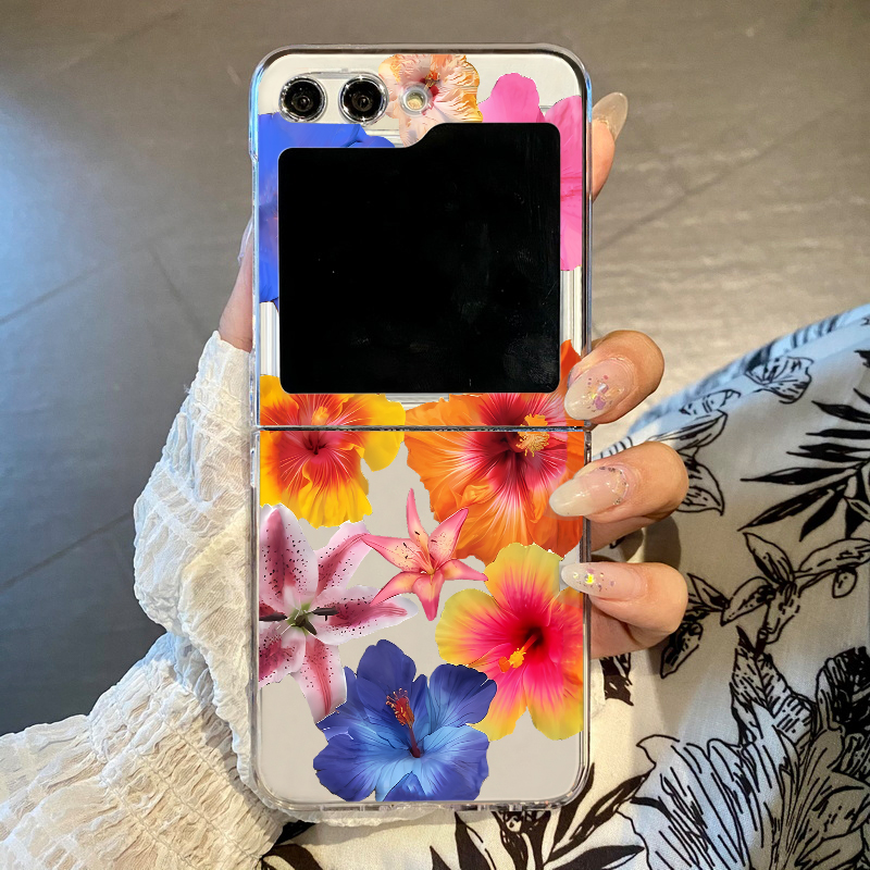 Realistic Floral Print Phone C - огляд і ціна Phone Cases Z Fold 4