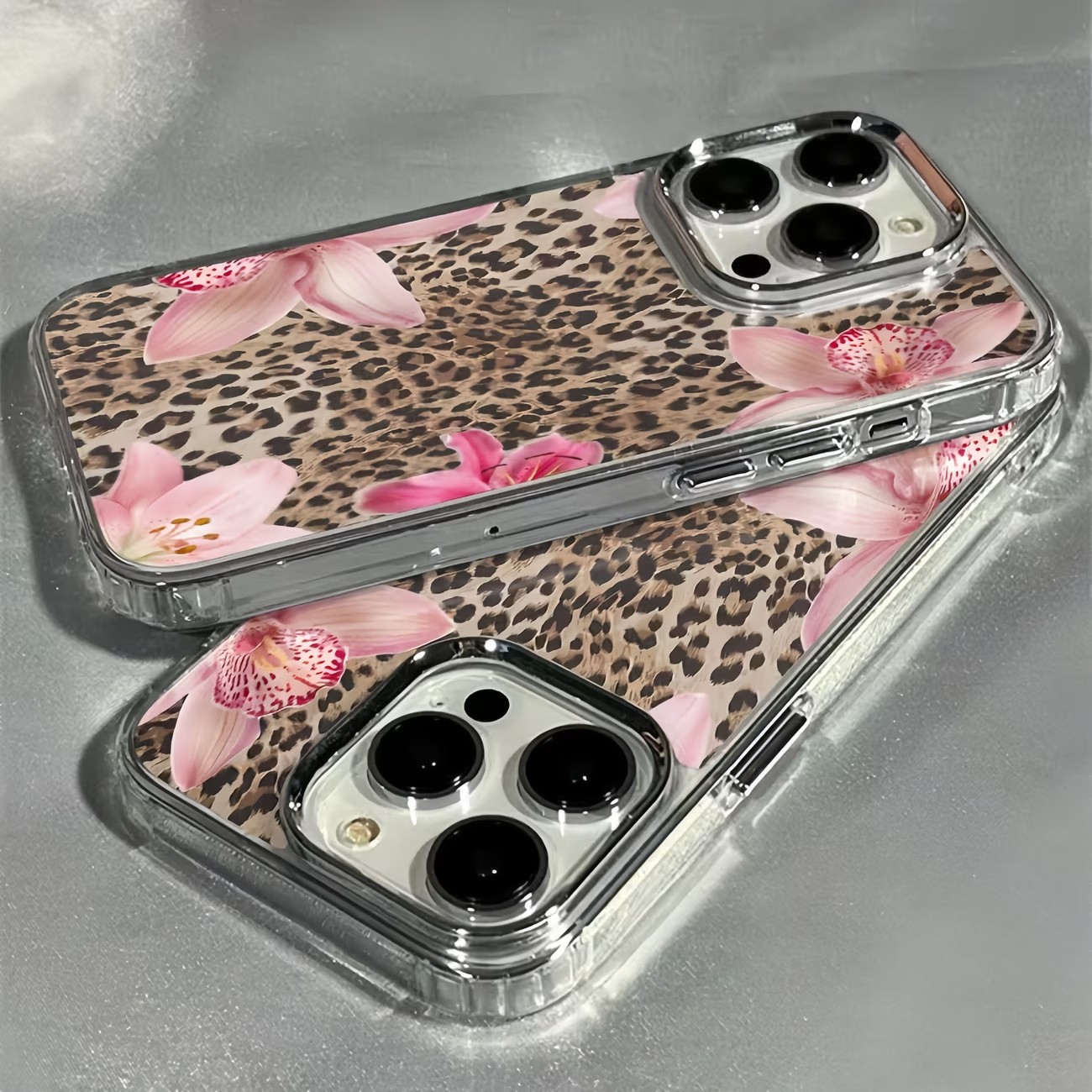Leopard Print Lily Flower Tran - огляд і ціна Phone Cases Best