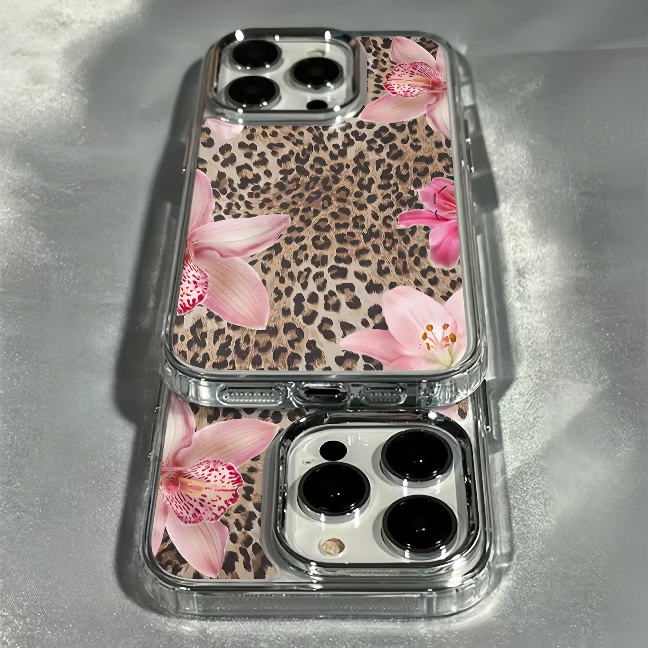 Leopard Print Lily Flower Tran - огляд і ціна Phone Cases Best