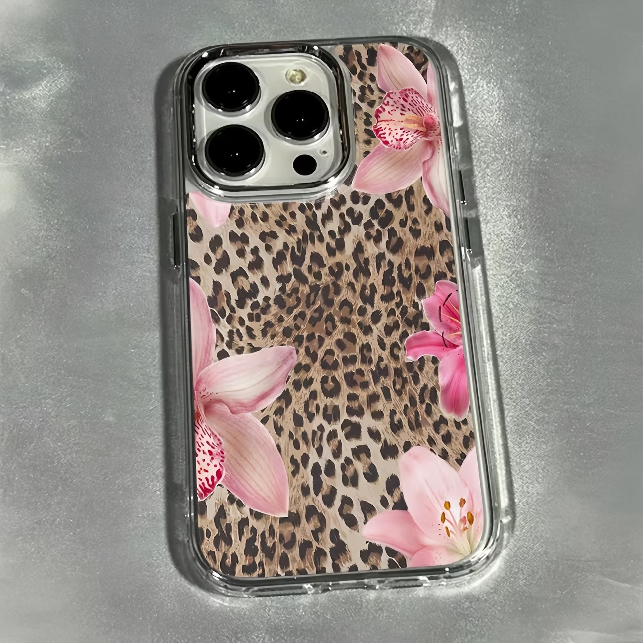 Leopard Print Lily Flower Tran - огляд і ціна Phone Cases Best