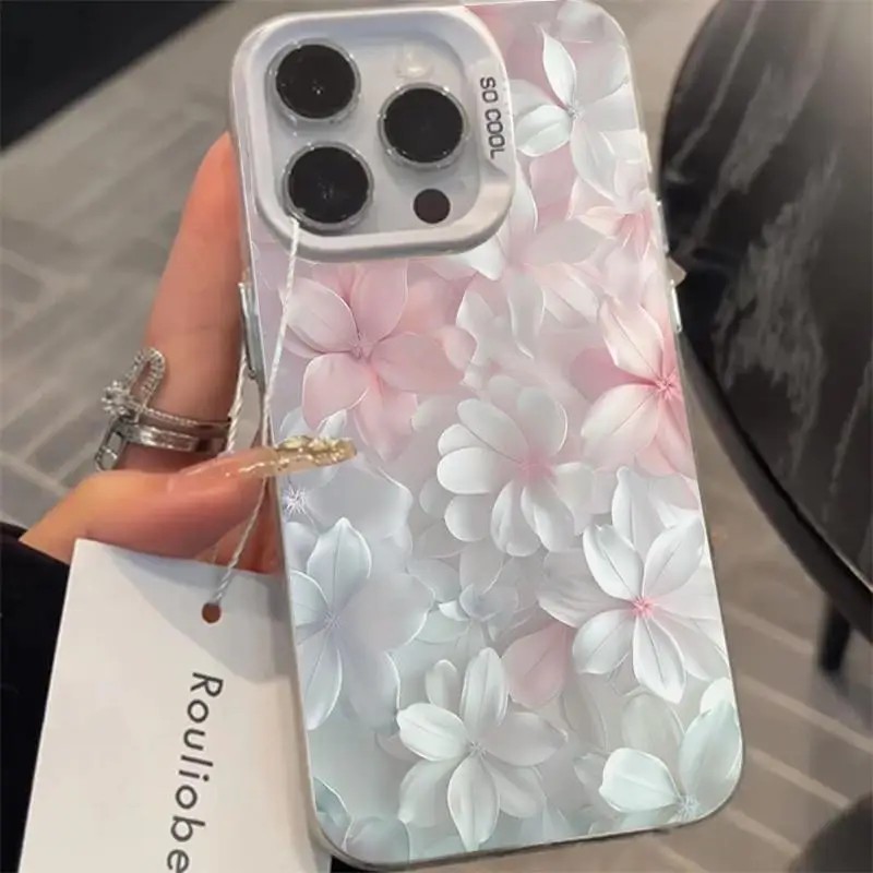 Pink Flower Case for iPhone 15 - огляд і ціна Phone Cases Mous
