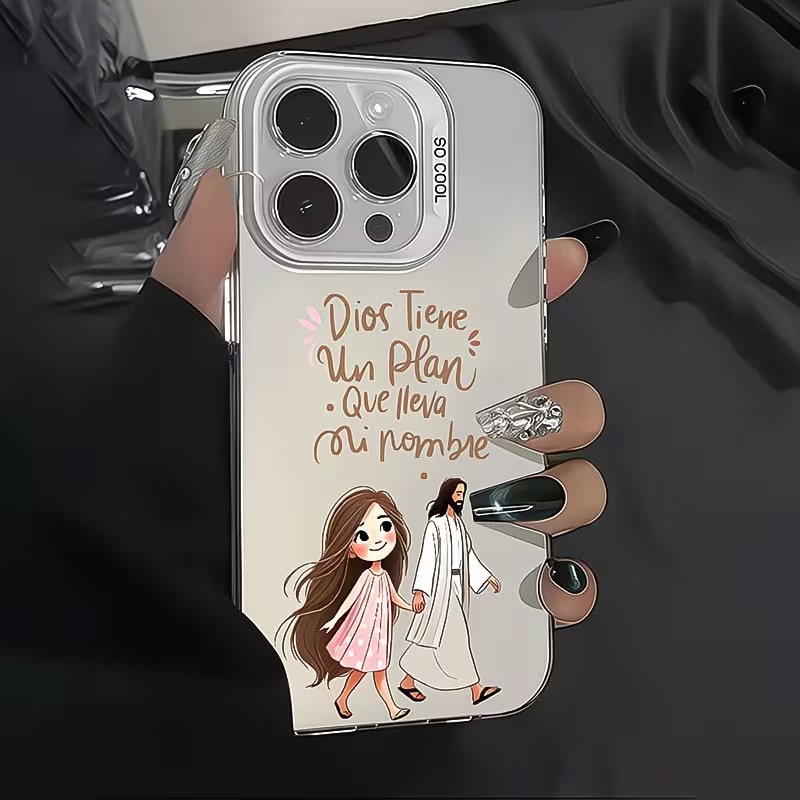Cute Girl Walking With God Mat - огляд і ціна Phone Cases Cute Iphone 14
