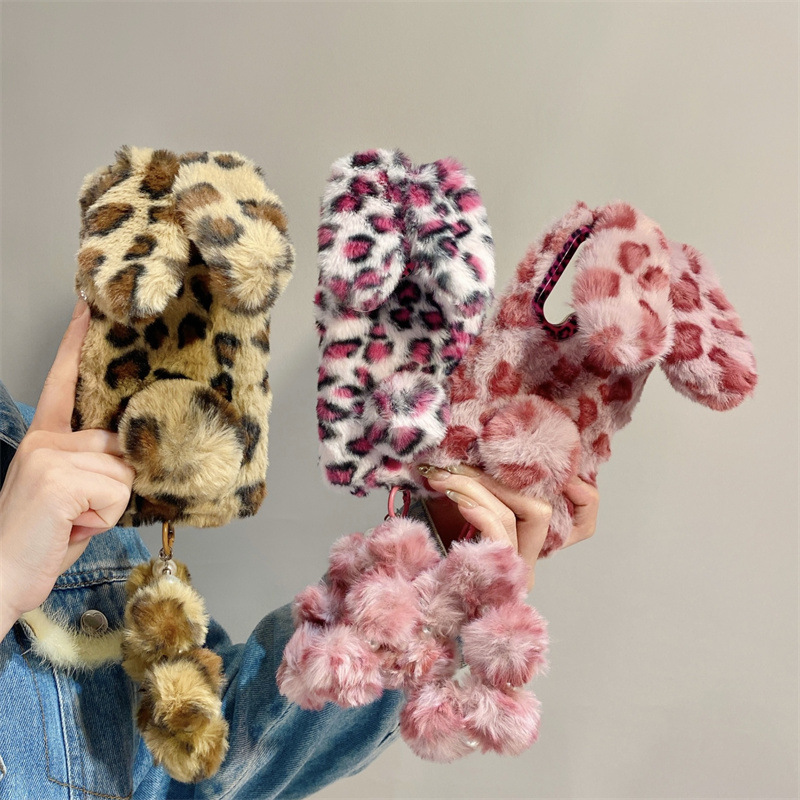 Luxury 3D Leopard Print Rabbit - огляд і ціна Phone Cases For Samsung Galaxy
