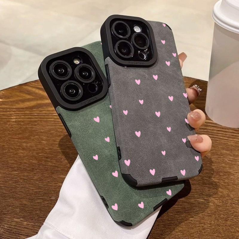 Fashion Pink Heart Pattern Pho - огляд і ціна Phone Cases Trending