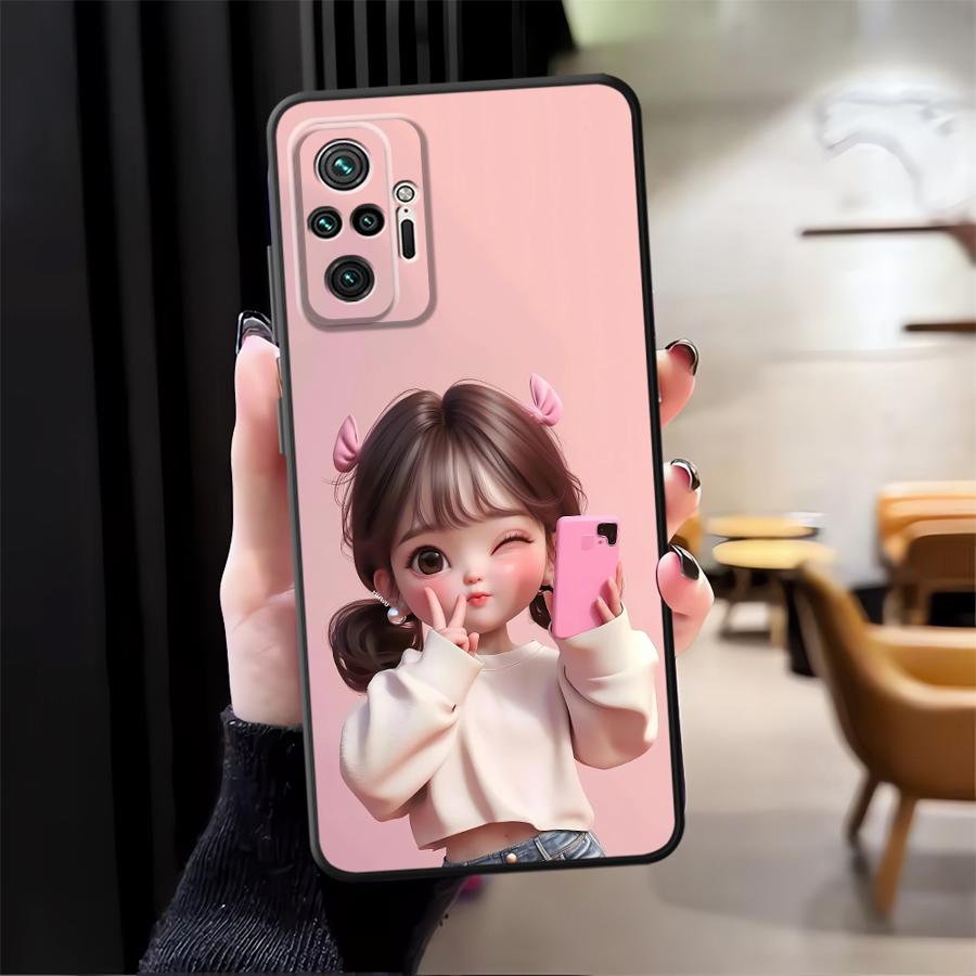 Cartoon Girl Pattern Funda Pho - огляд і ціна Phone Cases Xiaomi 14