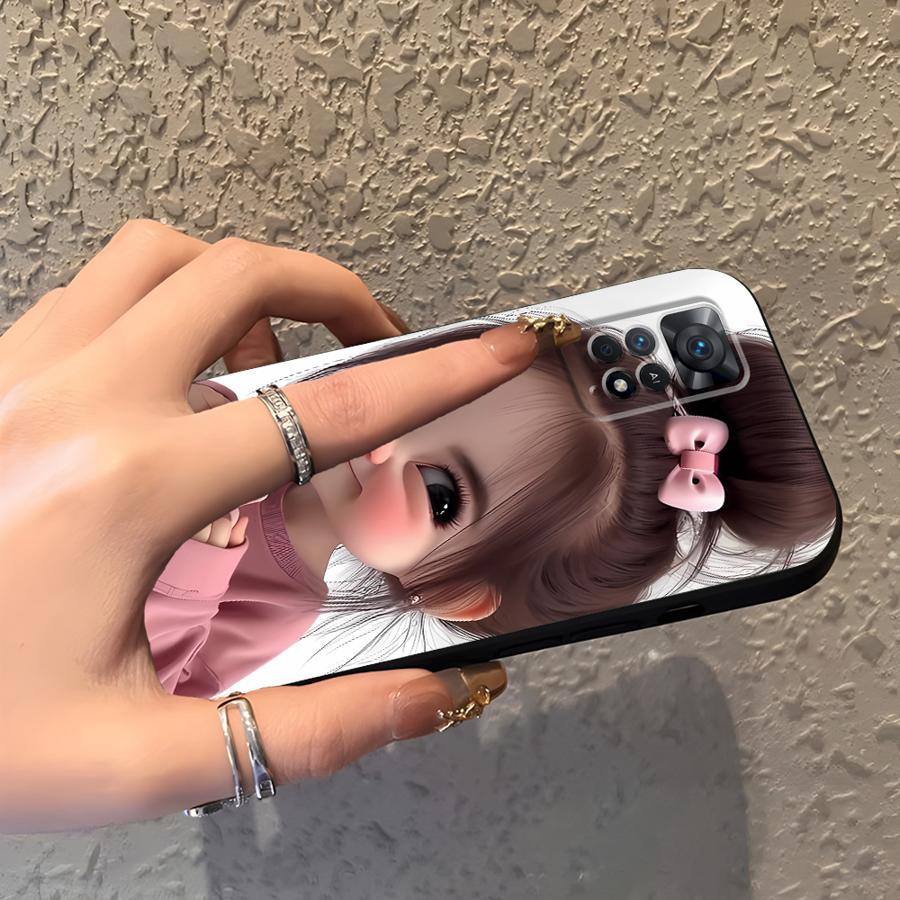 Cartoon Girl Pattern Funda Pho - огляд і ціна Phone Cases Xiaomi 14