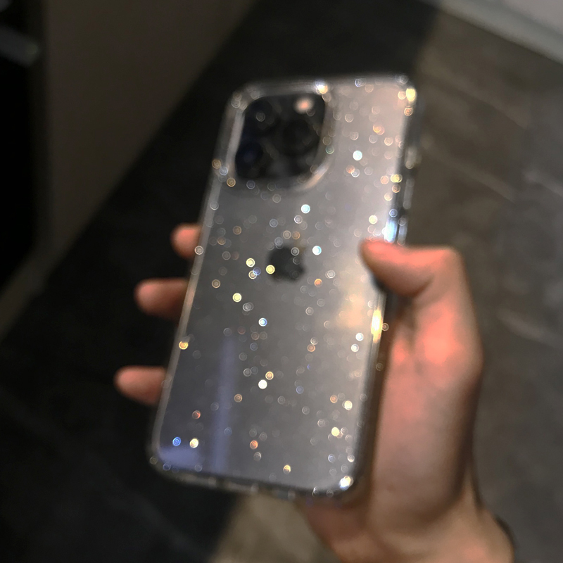 Transparent Simple Glitter Pho - огляд і ціна Phone Cases Y2K