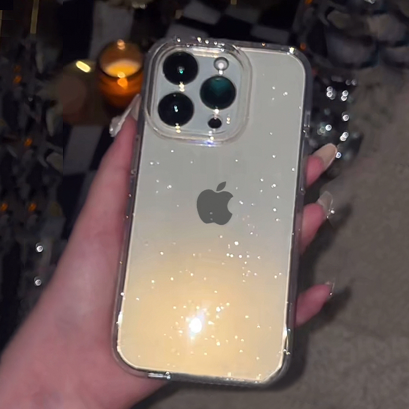 Transparent Simple Glitter Pho - огляд і ціна Phone Cases Y2K