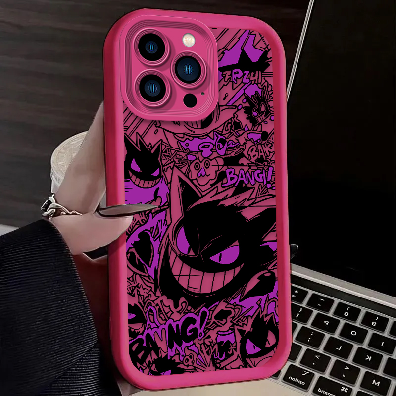 P-Pokemon Gengar Graffiti Phon - огляд і ціна Phone Cases Mous