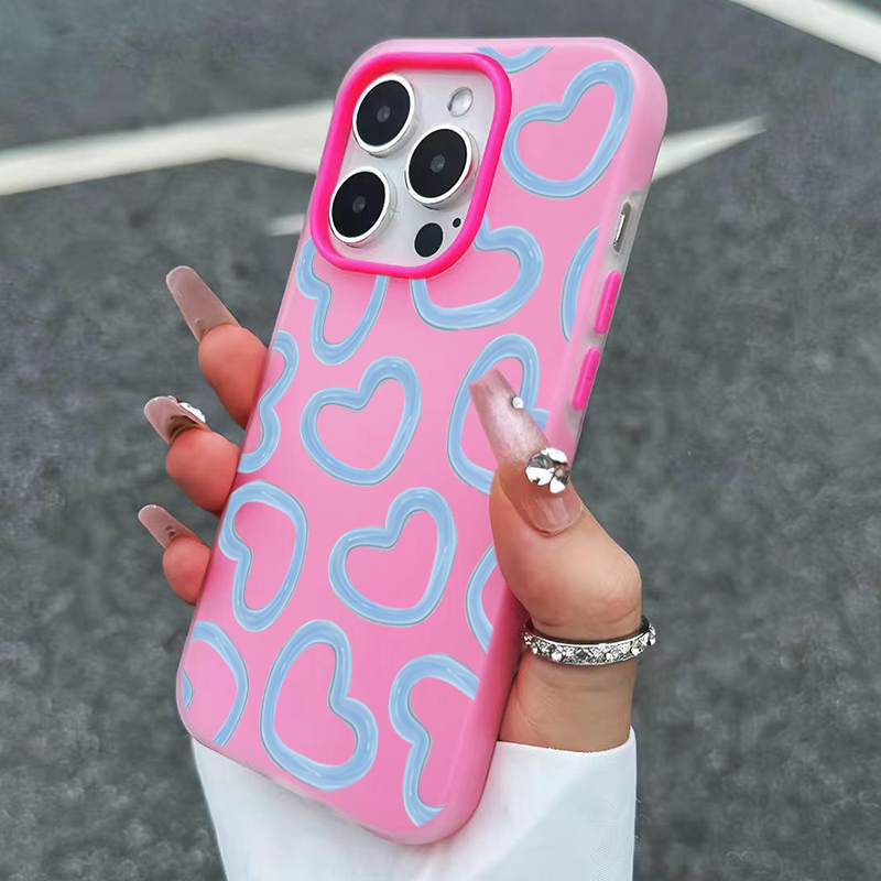 Cute Oil Painting Love Heart P - огляд і ціна Phone Cases Cute Iphone 14