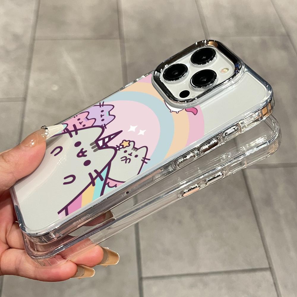 Cartoon Pusheen Cat Matte Tran - огляд і ціна Phone Cases Best