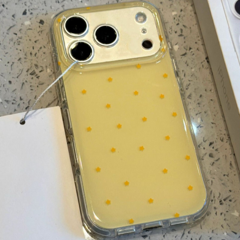 Fashion Yellow Star Pattern Ph - огляд і ціна Phone Cases Yellow