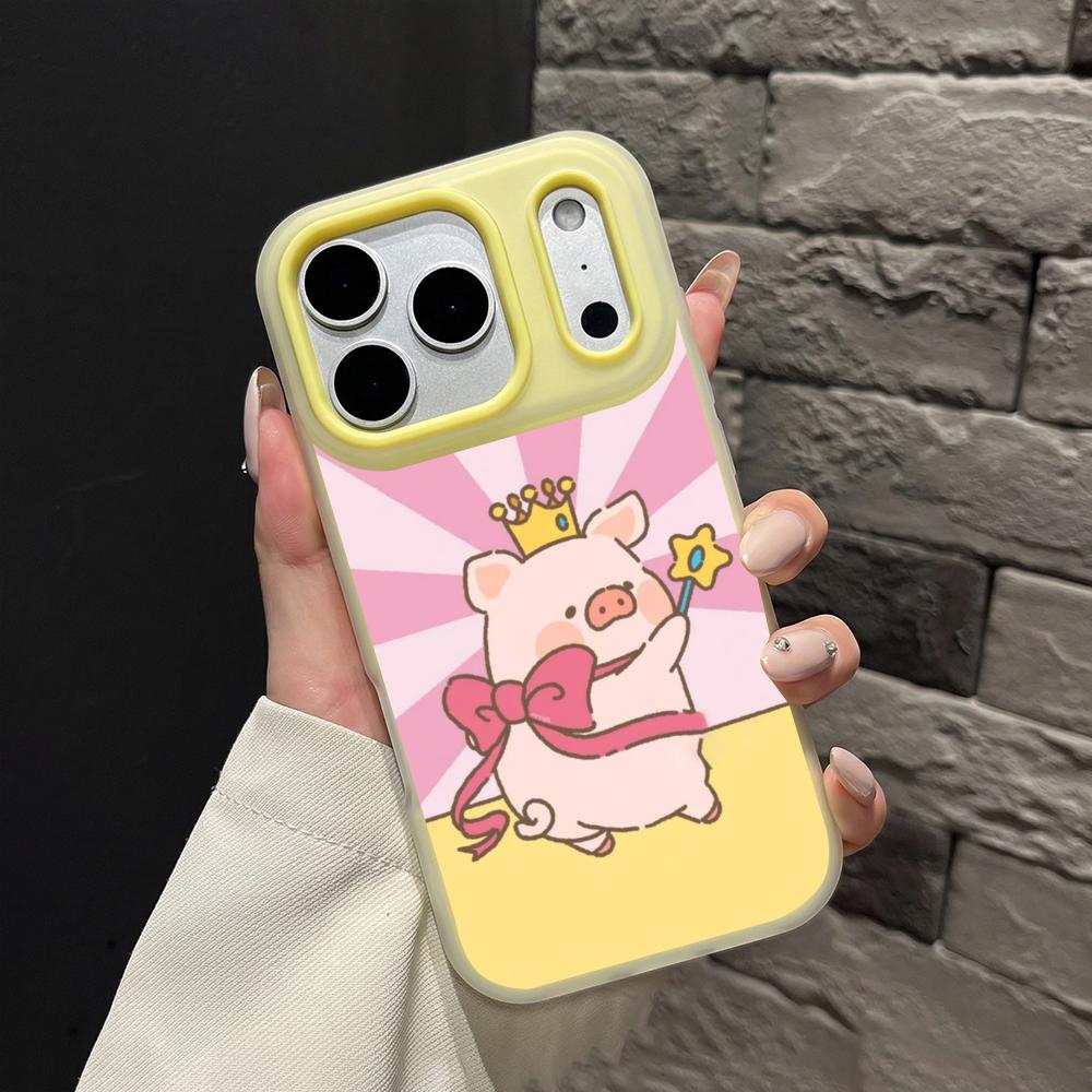 LuLu The Piggy Phone Case Clea - огляд і ціна Phone Cases Yellow