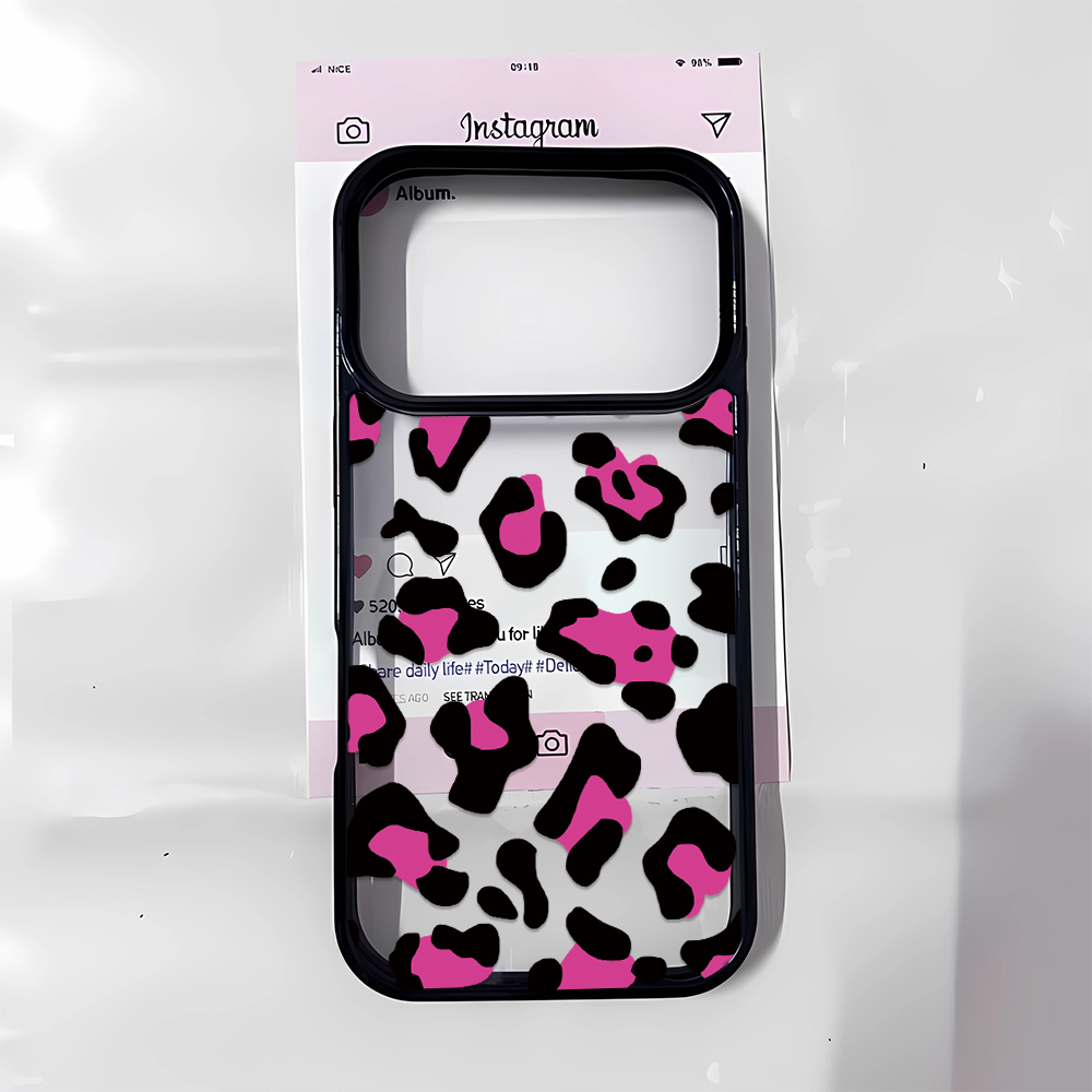 Leopard Pattern Cute Pink Wild - огляд і ціна Phone Cases Best