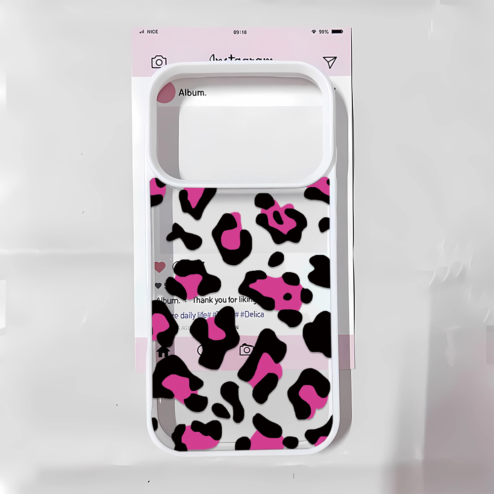 Leopard Pattern Cute Pink Wild - огляд і ціна Phone Cases Best