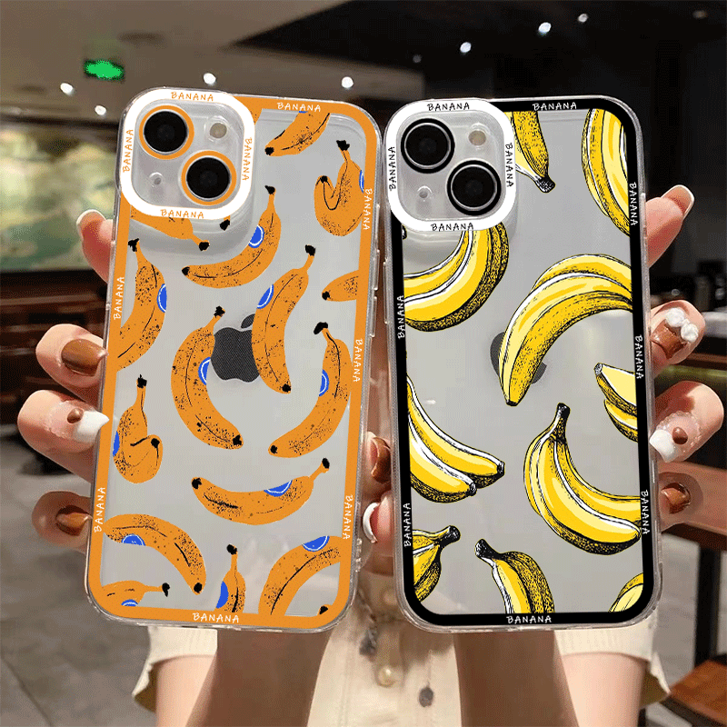 Funny Yellow Banana Fruits Pri - огляд і ціна Phone Cases Yellow
